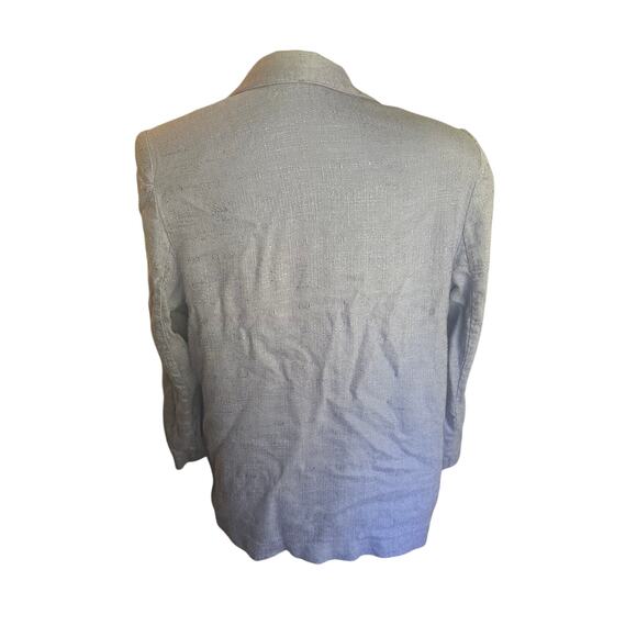 Vintage H Simon & Co. Purple Blazer Single Button Women's Size L - Picture 2 of 5